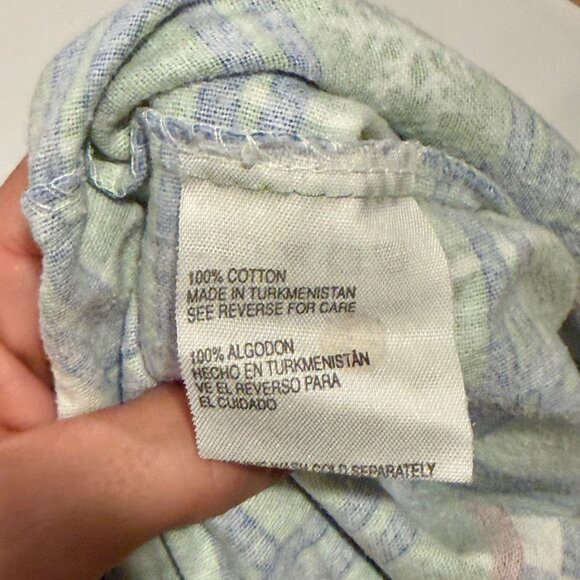 Vintage Lot 2 Christmas Snowman Checkered Pillowcases Holiday Bedding Decor - Picture 3 of 7